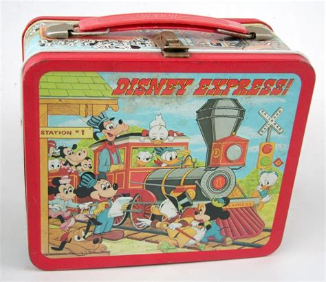 metal disney lunch boxes|disney express lunch box.